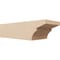 Ekena Millwork 6in. W x 4in. H x 16in. L Monterey Woodgrain TimberThane Rafter Tail, Primed Tan RFTUR06X04X16MONRCPR - alternate 1